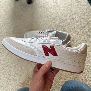 New balance Numeric 440 size 11.5 white/burgundy N